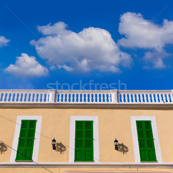 Majorque façade Espagne ville paysage [[stock_photo]] © lunamarina