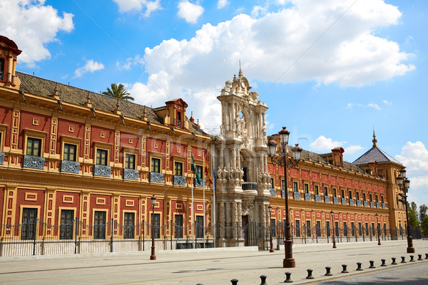 Seville Palacio San Telmo in Andalusia spain Stock photo © lunamarina