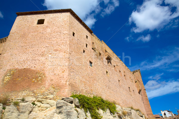 Mora de Rubielos Teruel Muslim Castle in Aragon Spain Stock photo © lunamarina