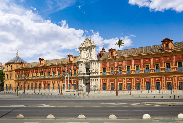 Seville Palacio San Telmo in Andalusia spain Stock photo © lunamarina