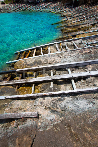 Formentera Escalo de San Agustin beach Stock photo © lunamarina