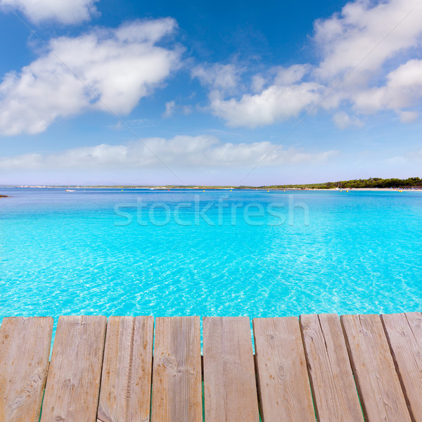 Majorque plage pont photo paysage [[stock_photo]] © lunamarina