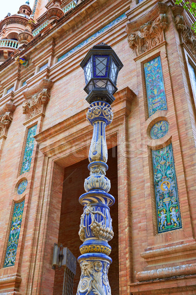 スペイン 広場 旅行 アーキテクチャ ヨーロッパ 方法 ストックフォト © lunamarina