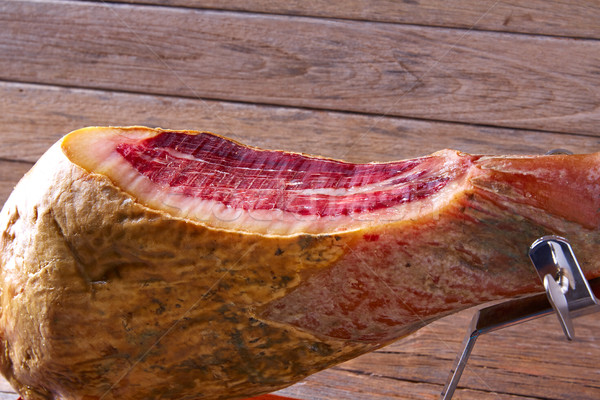 Iberian ham pata negra from Spain Stock photo © lunamarina