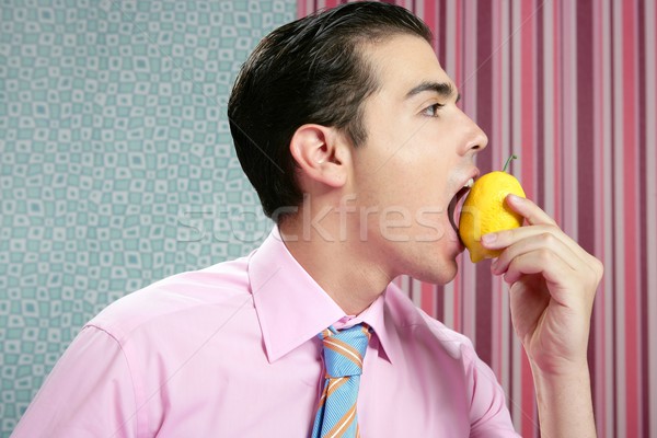 商業照片: 滑稽 · 商人 · 檸檬 · 水果 · 手 · 壁紙