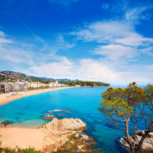 Stock photo: Costa Brava beach Lloret de Mar Catalonia Spain