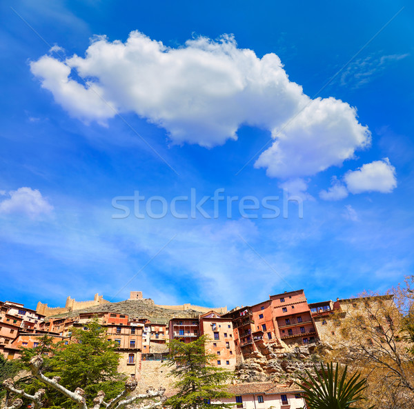 Medievale città mondo patrimonio Spagna muro Foto d'archivio © lunamarina