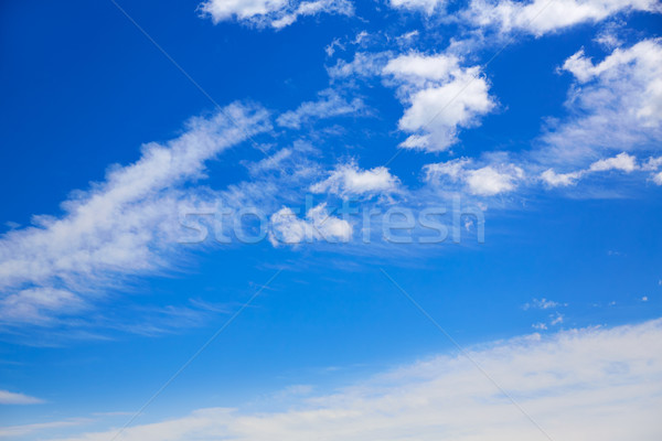 藍天 雲 夏天 性質 光 商業照片 © lunamarina