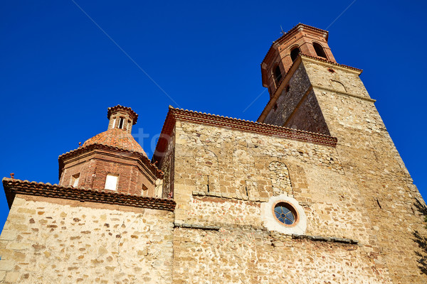 Terriente village in Sierra de Albarracin Teruel Stock photo © lunamarina