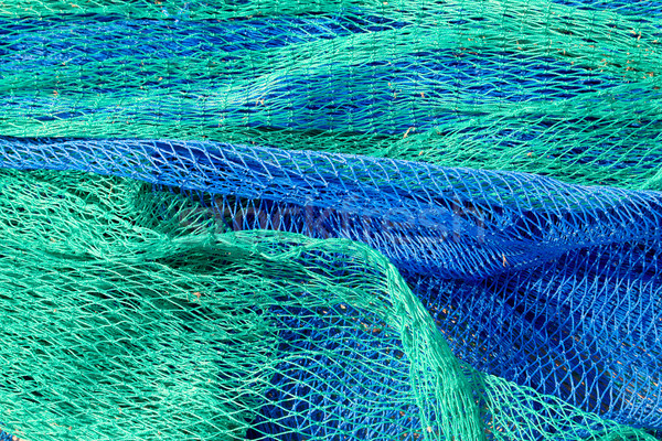 fishing net tackle textures from Mediterranean Stock photo © lunamarina