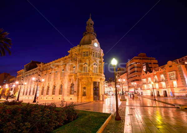 Ayuntamiento de Cartagena Murciacity hall Spain Stock photo © lunamarina