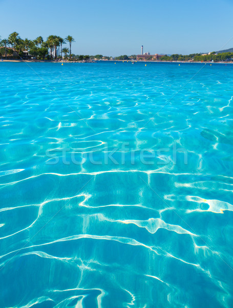 Platja de Alcudia beach in Mallorca Majorca Stock photo © lunamarina