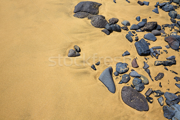 Praia canárias Espanha natureza paisagem mar Foto stock © lunamarina