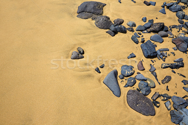 Strand Spanien Natur Landschaft Meer Stock foto © lunamarina