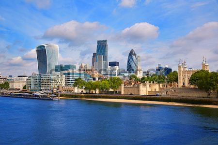 Londyn panoramę wygaśnięcia placu miasta Zdjęcia stock © lunamarina