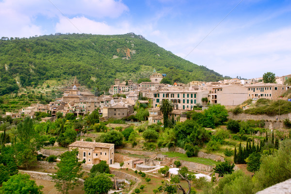 Majorca Valldemossa village in Tramontana mountains Stock photo © lunamarina