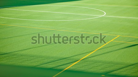 Vert sport football champ d'herbe multiple sport [[stock_photo]] © lunamarina