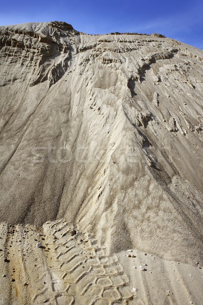 white sand quarry mound mountain Stock photo © lunamarina