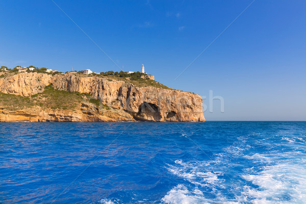 Foto stock: La · farol · mediterrânico · Espanha · natureza · paisagem