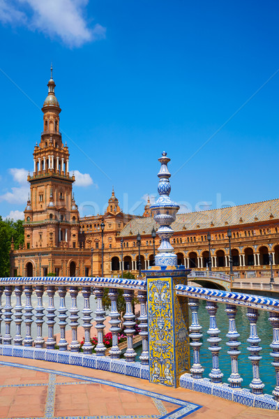 Espanha praça viajar arquitetura maneira antigo Foto stock © lunamarina
