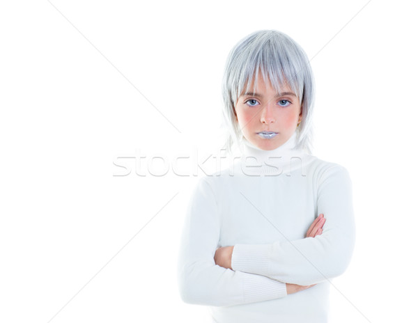 Belle futuriste Kid fille enfant [[stock_photo]] © lunamarina