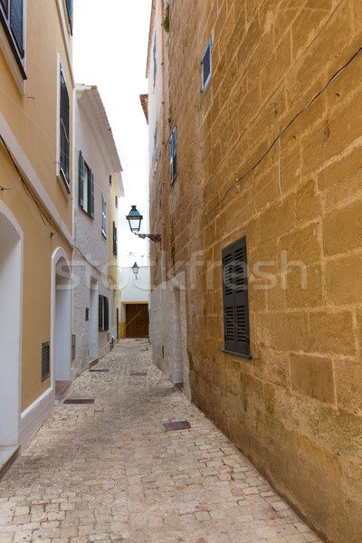 Ciutadella Menorca historic downtown in Ciudadela Stock photo © lunamarina