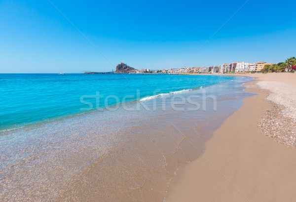 Aguilas Levante beach Murcia in Spain Stock photo © lunamarina