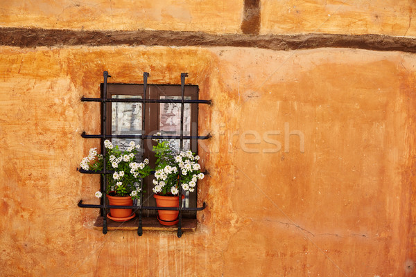 Foto stock: Medieval · ciudad · España · pueblo · casa · primavera