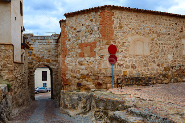 Porte Espagne la façon saint ville [[stock_photo]] © lunamarina