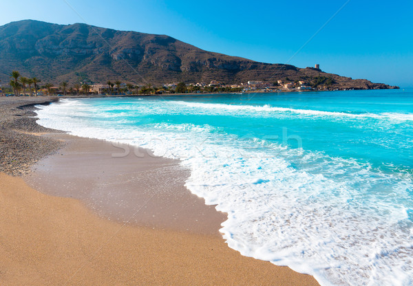 La Azohia beach Murcia in Mediterranean Spain Stock photo © lunamarina
