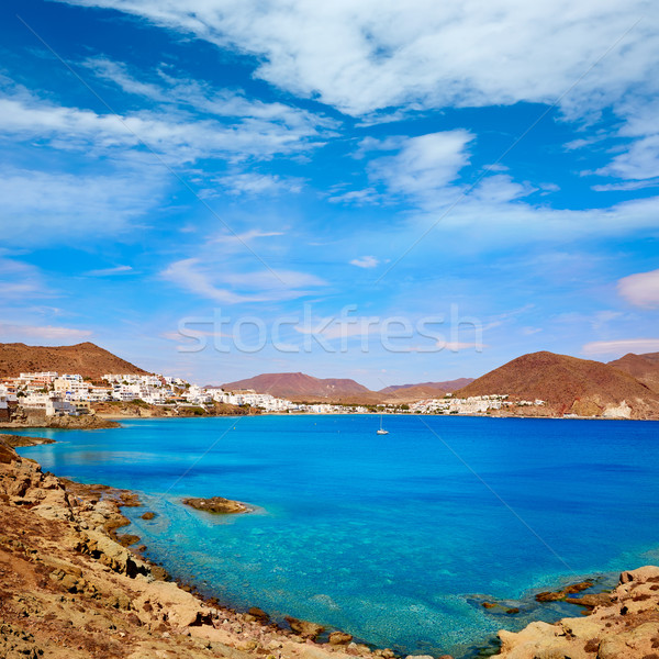 Almeria Cabo Gata San Jose beach village Spain Stock photo © lunamarina