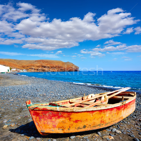 La Lajita beach Fuerteventura at Canary Islands Stock photo © lunamarina