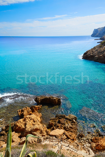 Plajă apă natură peisaj lumina mare Imagine de stoc © lunamarina