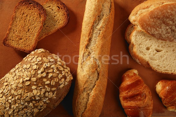 Varied bread still life Stock photo © lunamarina