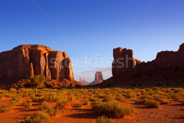 Stock photo: Monument Valley North Window view Utah