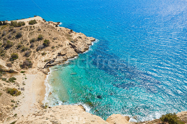 Tengerpart mediterrán Spanyolország víz nyár óceán Stock fotó © lunamarina