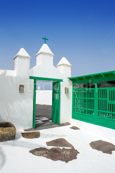 Lanzarote san Bartolome monumento Campesino Stock photo © lunamarina