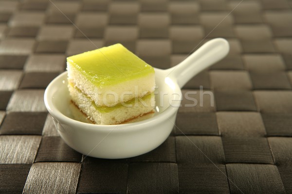 łyżka mały kolorowy ciasta kuchnia Zdjęcia stock © lunamarina