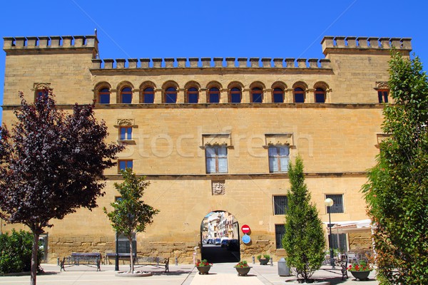 Ayerbe Palace palacio in Aragon Spain Stock photo © lunamarina