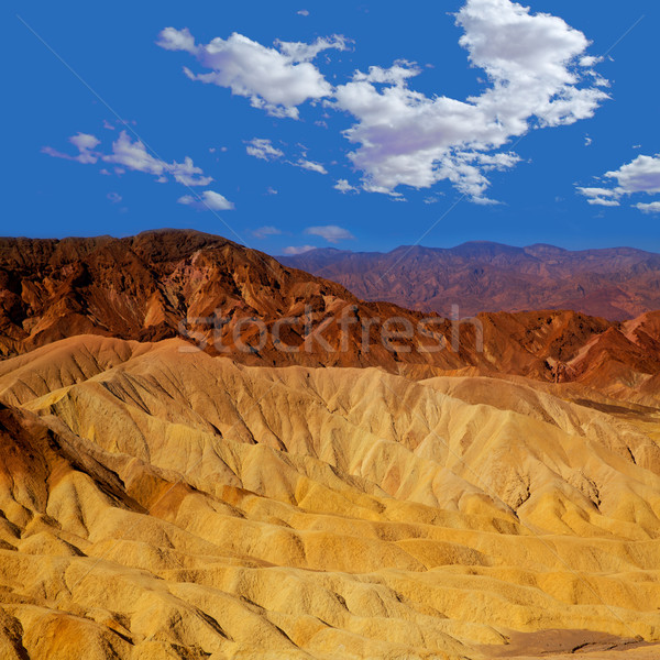 Death Valley National Park California Zabriskie point Stock photo © lunamarina