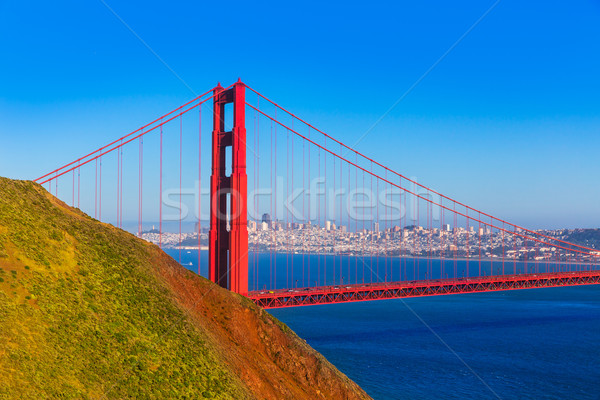 San Francisco Golden Gate Bridge California USA cielo città Foto d'archivio © lunamarina