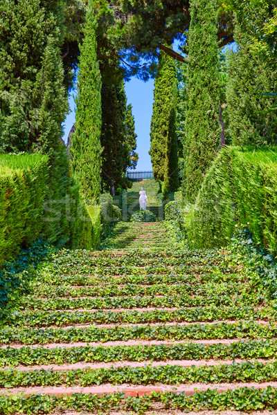 Santa Clotilde gardens Lloret de Mar Costa Brava Stock photo © lunamarina