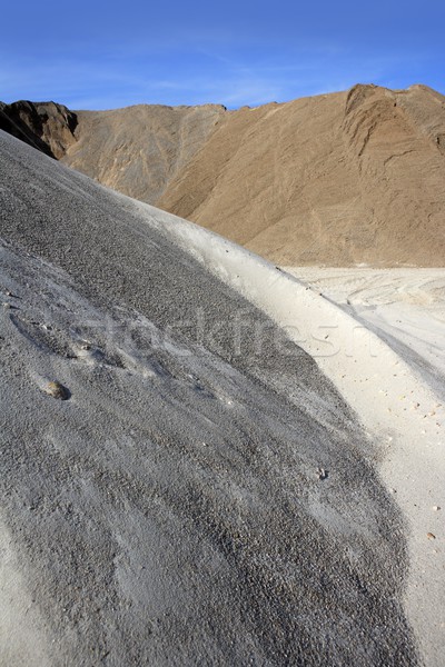 sand quarry mounds of varied sands color Stock photo © lunamarina