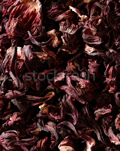 hibiscus dried petals, Jamaica flowers, tea Stock photo © lunamarina