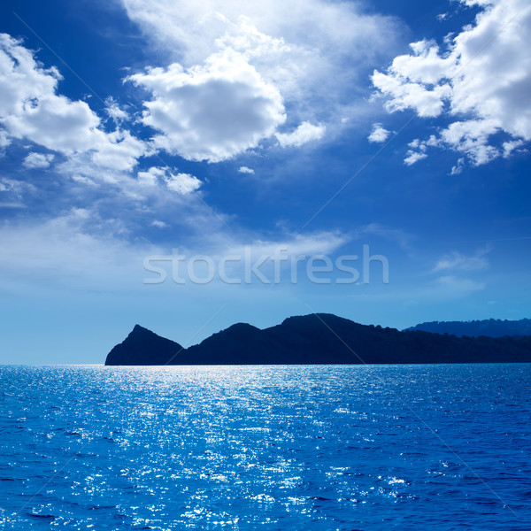 Javea Xabia Cabo San Martin cape in Mediterranean Stock photo © lunamarina