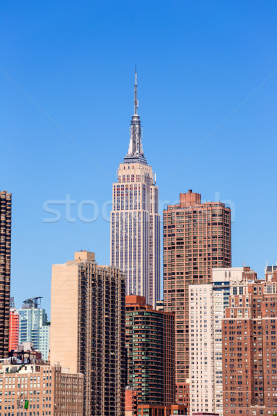 Empire State Building in Manhattan New York City Stock photo © lunamarina