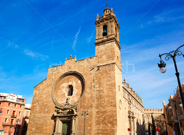 Valencia Santos Juanes Church in Spain Stock photo © lunamarina