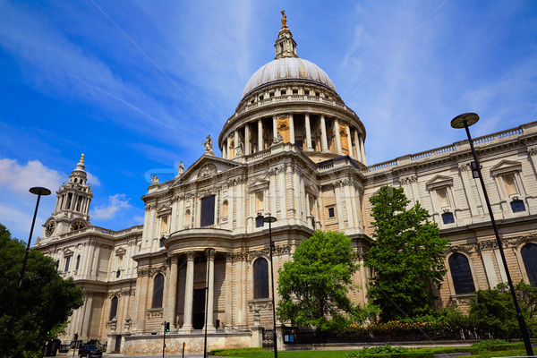 Londen kathedraal Engeland gebouw stad Stockfoto © lunamarina