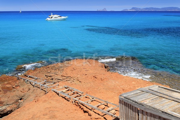 Cala Saona Formentera Balearic Islands Stock photo © lunamarina