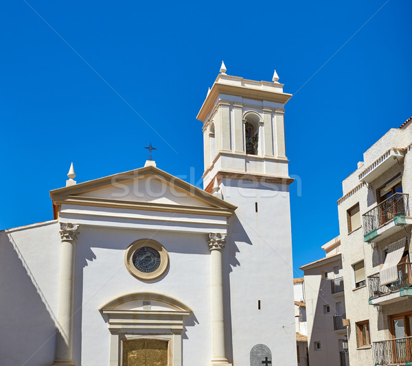 Benidorm church saint Jaime and Ana Spain Stock photo © lunamarina